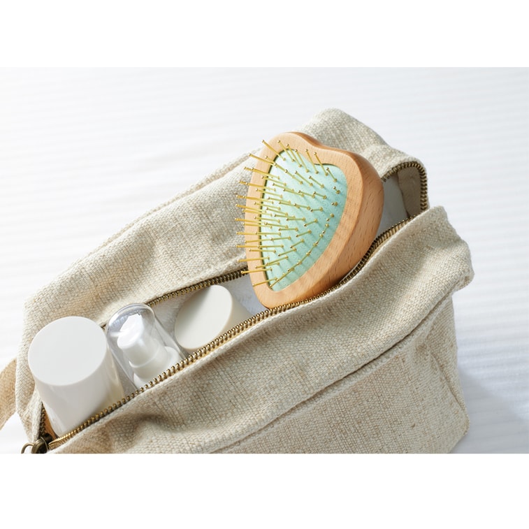 【Livraison directe du Japon】 REFA Japon peigne de massage du cuir chevelu haut de gamme, portable, manche en bois naturel, soin confortable, peigne en forme de cœur, 1 pièce 0