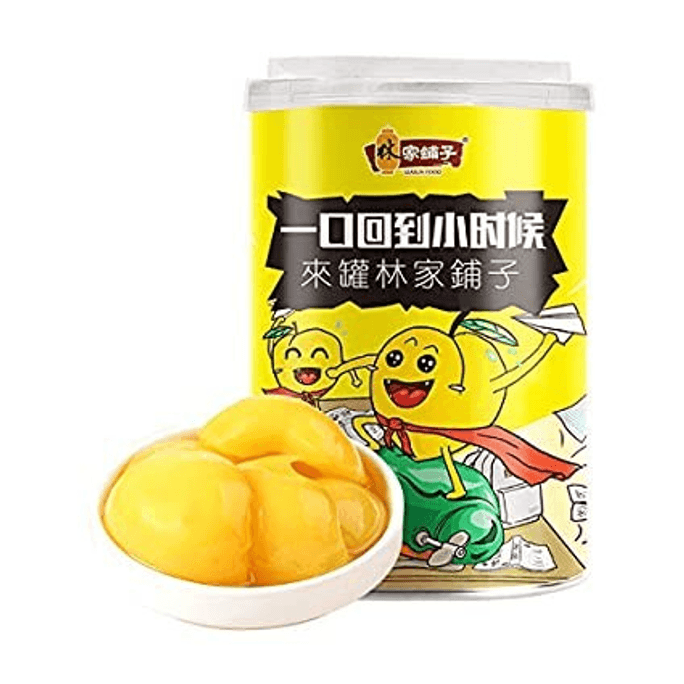 林家铺子 新鲜黄桃罐头 425g