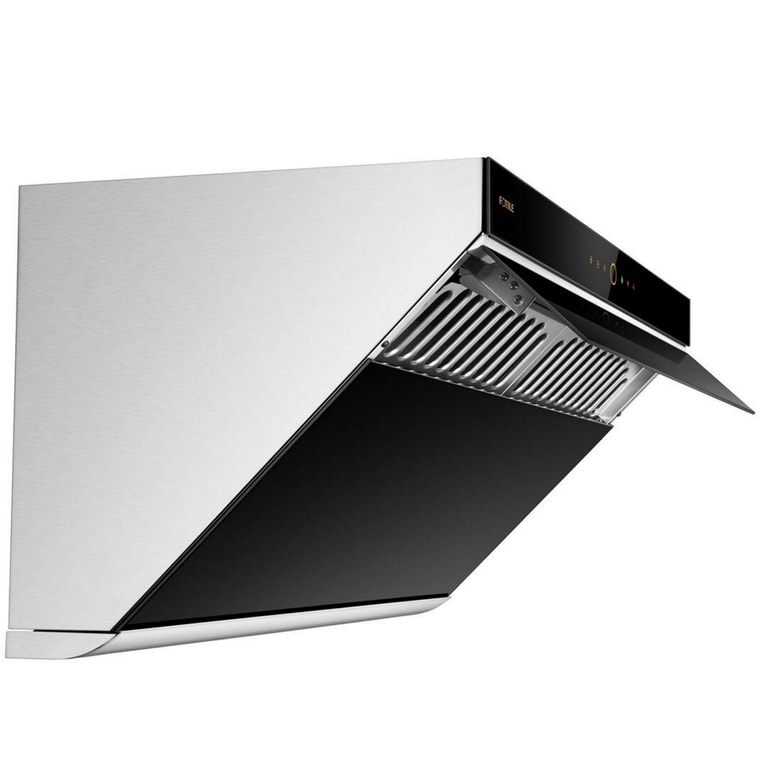 Slant Vent Series JQG7505 30" 1000 CFM Under Cabinet or Wall Mount Range Hood with 2 LED lights and Touchscreen 5