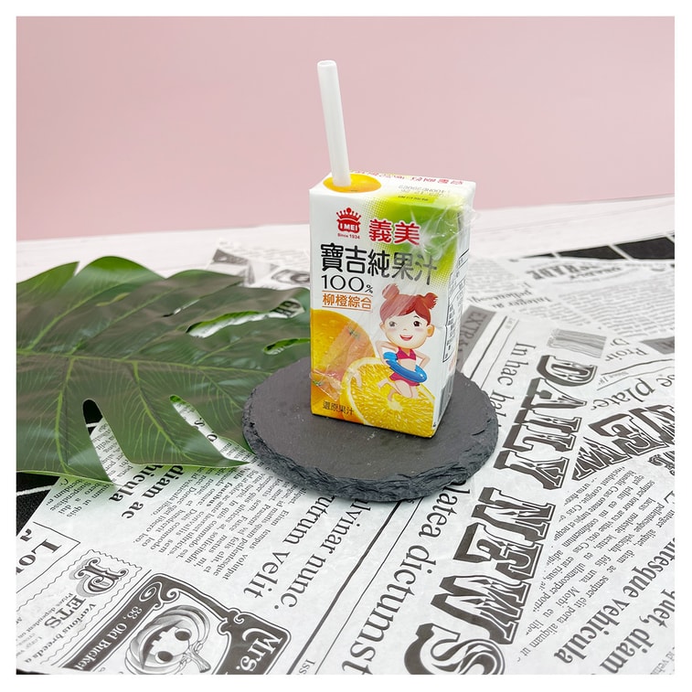 【台湾直送】沐美小宝記ジュース(オレンジ)125ml(限定3本) 4