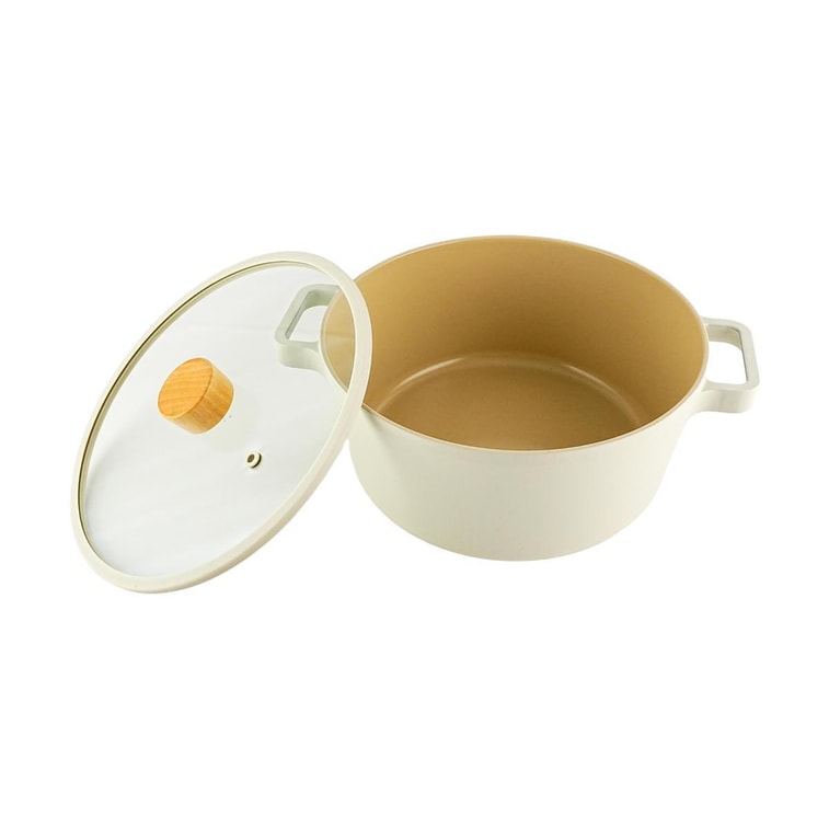 Fika 4쿼트 스톡팟 (유리 뚜껑 포함), 9.4인치 10