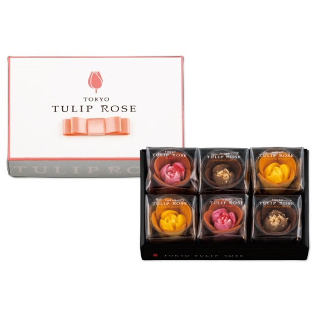 商品详情 - dhl直发【日本直邮】tulip rose 三种口味鲜奶巧克力玫瑰