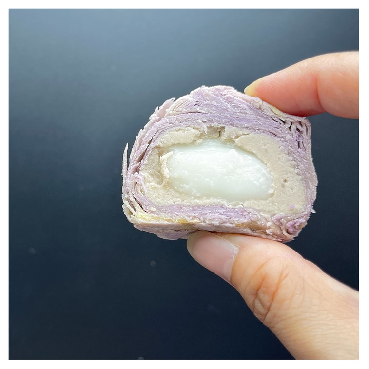 Crystal Taro Pastry 300g 6pcs 6