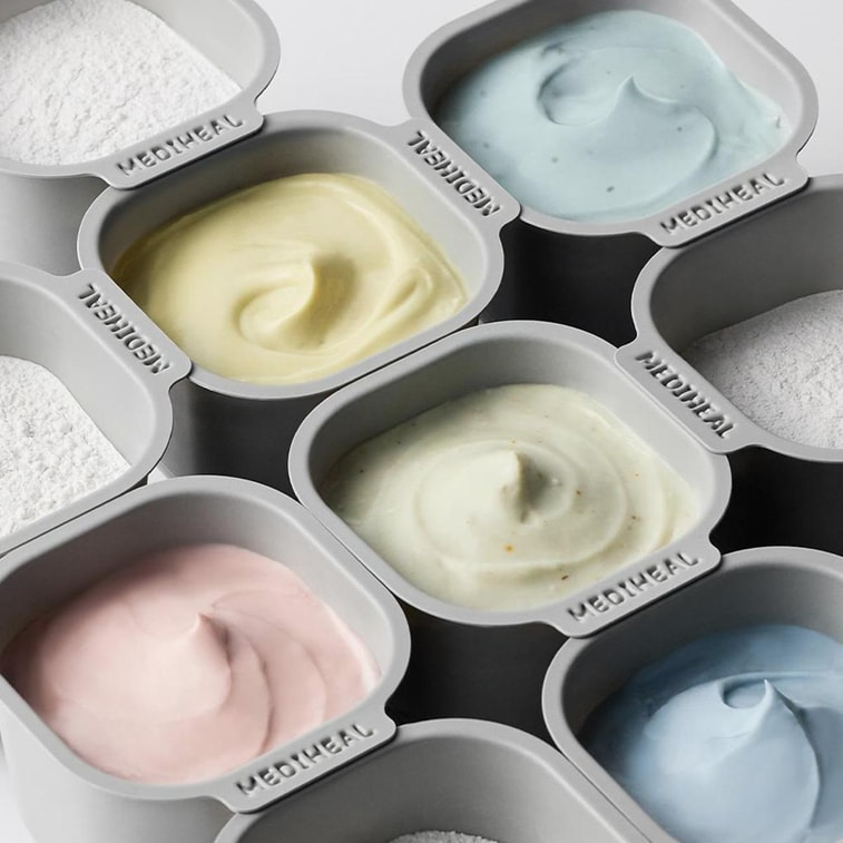 더마 모델링 팩, 앰플 + 파우더 마스크, 1개 #마데카소사이드 블레미쉬 4