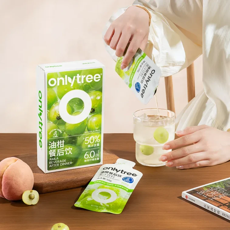【Expédition directe depuis Hong Kong】 onlytree Boisson Postprandiale Fruit et Légume Amla 250g/boîte Contrôle Huile Sucre Glucides 3