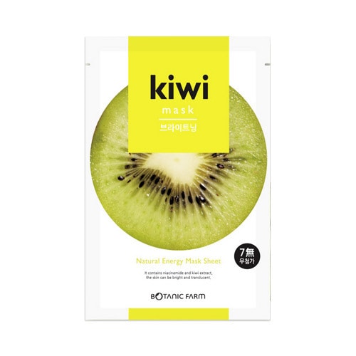 botanic farm energy mask sheet kiwi mask 1sheet yamibuy botanic farm energy mask sheet kiwi mask 1sheet yamibuy