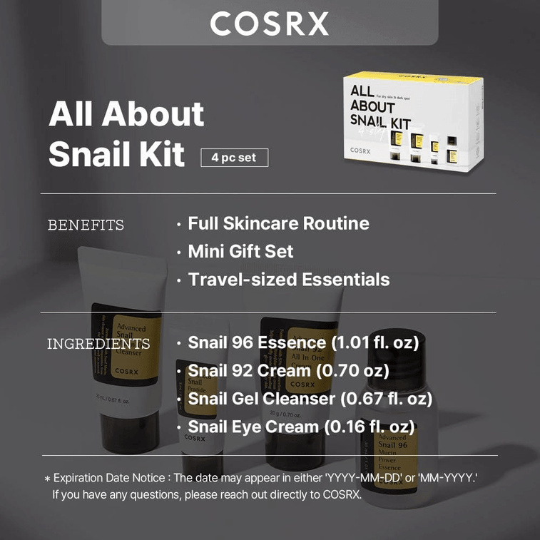 All About Snail Kit 4-Step 1