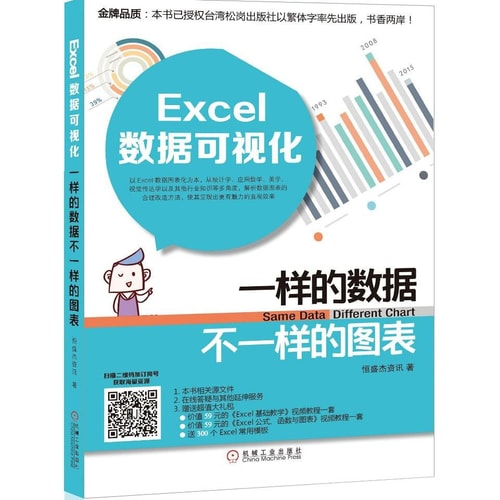 Excel数据可视化 一样的数据不一样的图表