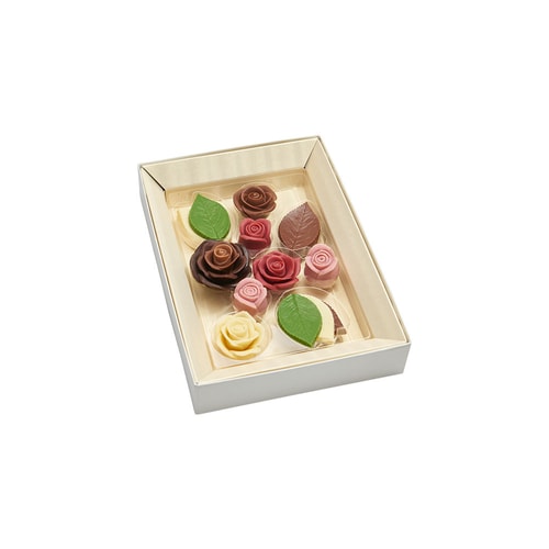 MESSAGE DE ROSE Valentine‘s Day Limited Flower Chocolate 10pc