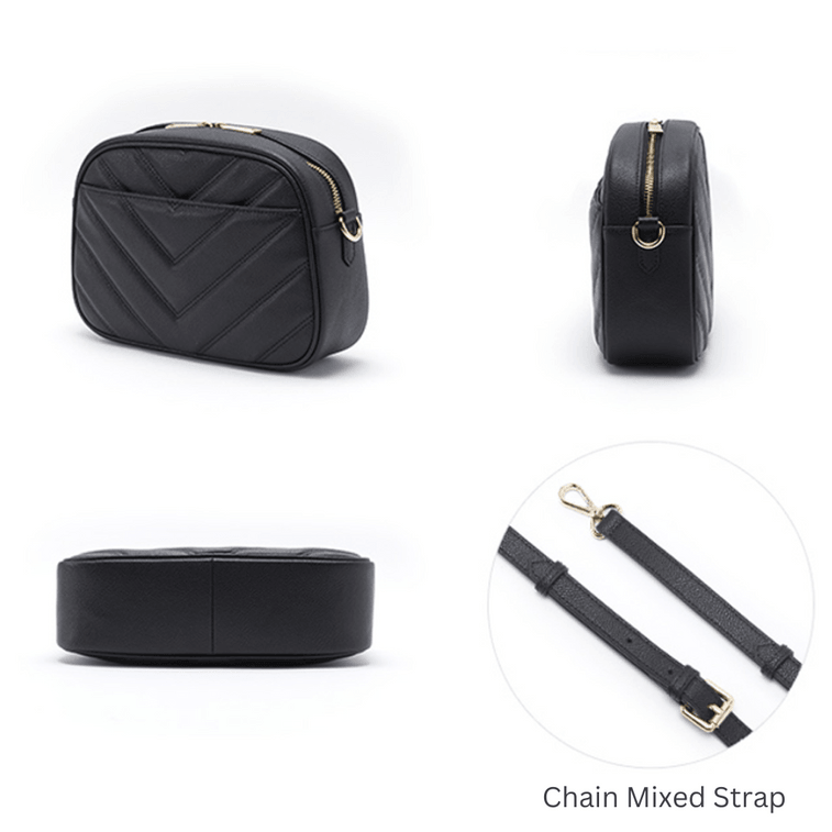 대한민국 ESQUIRE Queen 핸드백 3가지 스타일 세트(오트밀 브라운 + 2개) 9