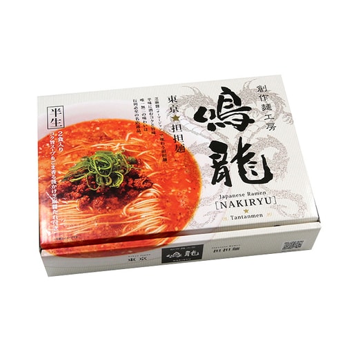 【日本直邮】日本日清食品 米其林一星拉面鸣龍担担面 煮面版 2食入