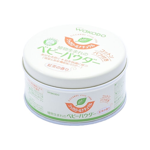WAKODO Baby Powder with Puff 120g