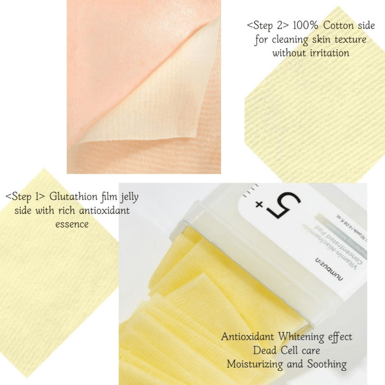 Vitamin Niacinamide Concentrated Pad 180ml/70 Pads 3