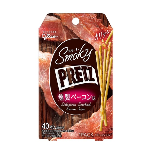 商品详情【日本直邮】日本格力高glico pretz百力滋 期限限定 熏制