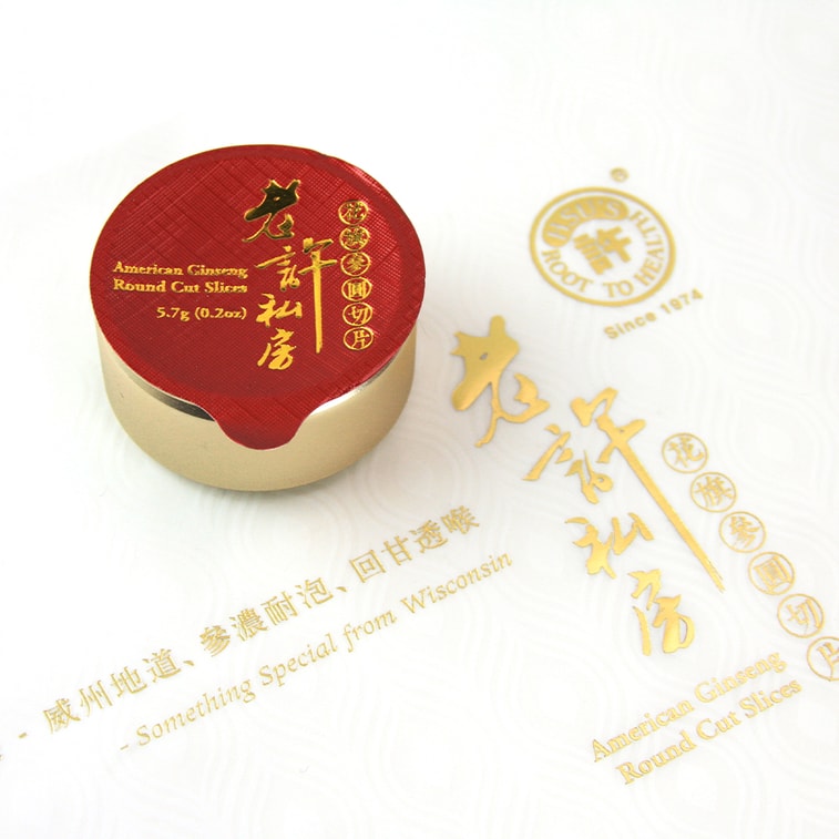美國 許氏參業 舊許私房系列 - 花旗參小罐片10罐禮盒 4