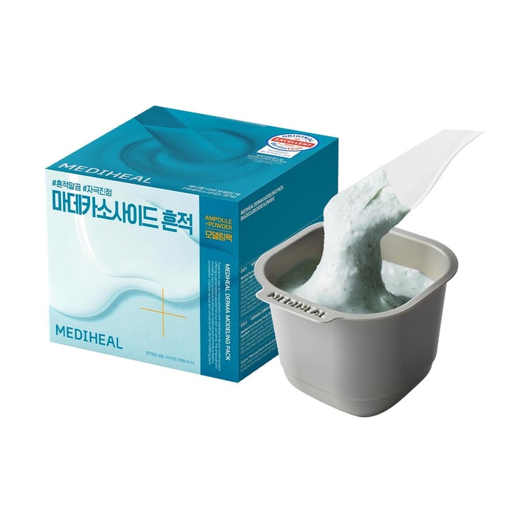 더마 모델링 팩, 앰플 + 파우더 마스크, 1개 #마데카소사이드 블레미쉬 3