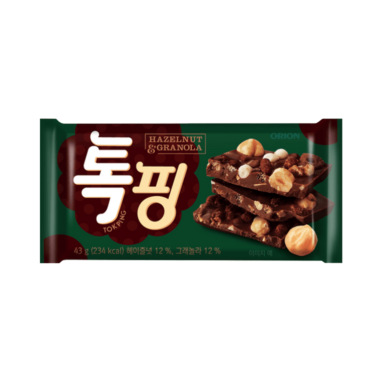 Tokping Hazelnut & Granola 1.52 oz 0