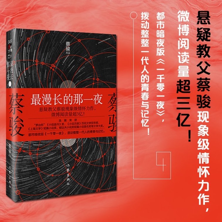 【中国直邮】I READING爱阅读 最漫长的那一夜(都市暗夜版《一千零一夜》 郁达夫小说奖) 1
