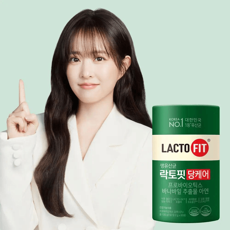 【한국 직배송】 한국 LACTO-FIT 혈당 조절 유산균 2B CFU 60개입 5