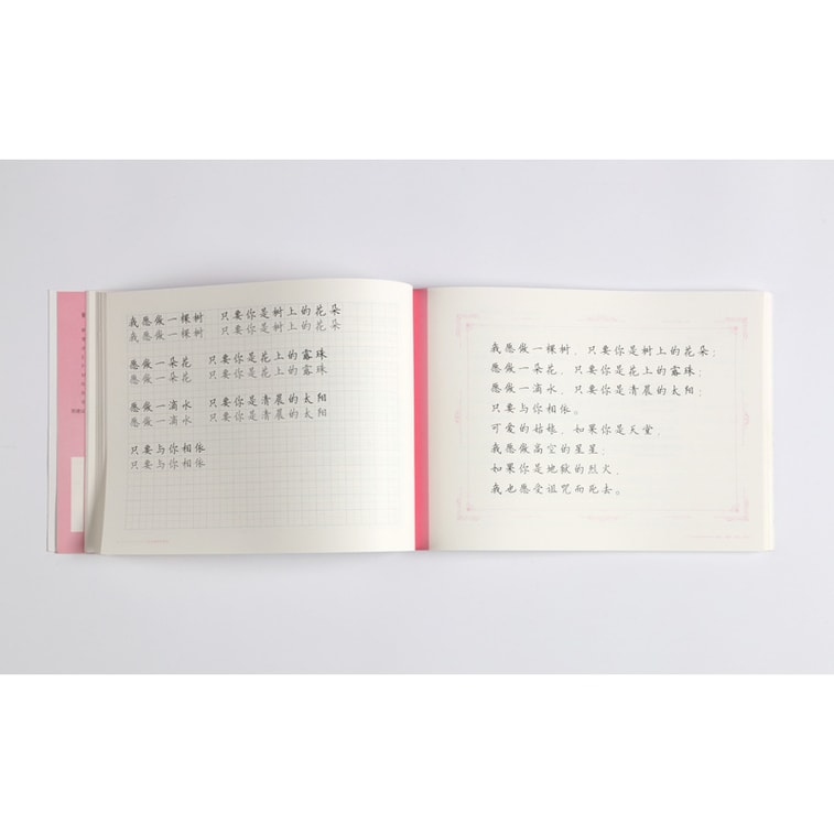 今天也要抄写幸福:35段钢笔手写真爱情话 8