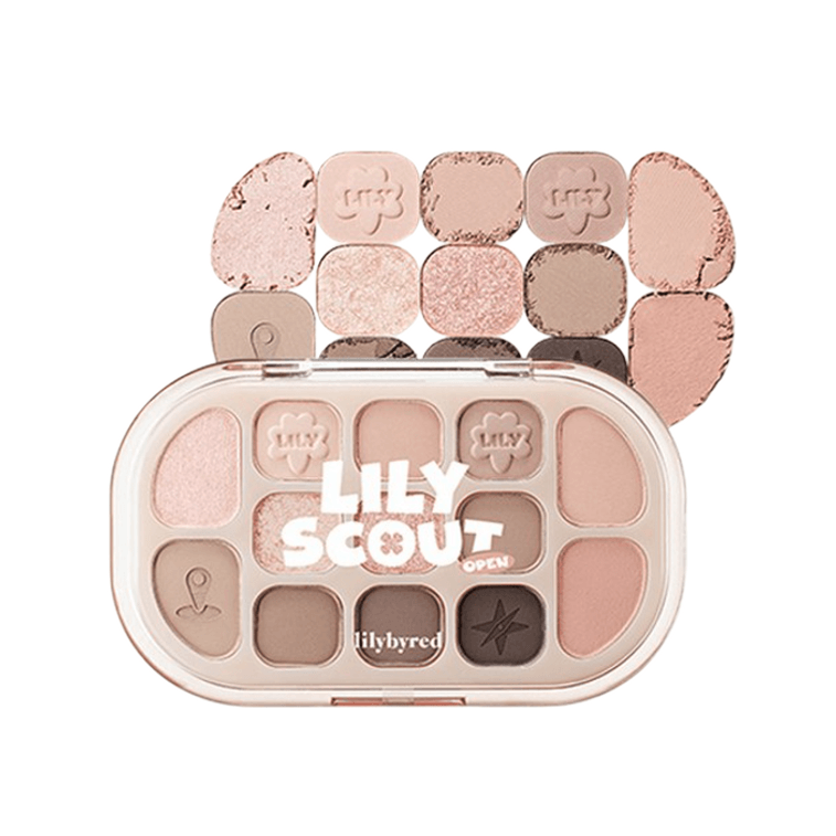 【Livraison directe de Corée】 Palette Dewy Fit 05 Almond Milk de Lilybyred 0