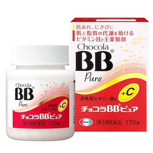 CHOCOLA BB Pure +C Vitamin B2 170 Tablets