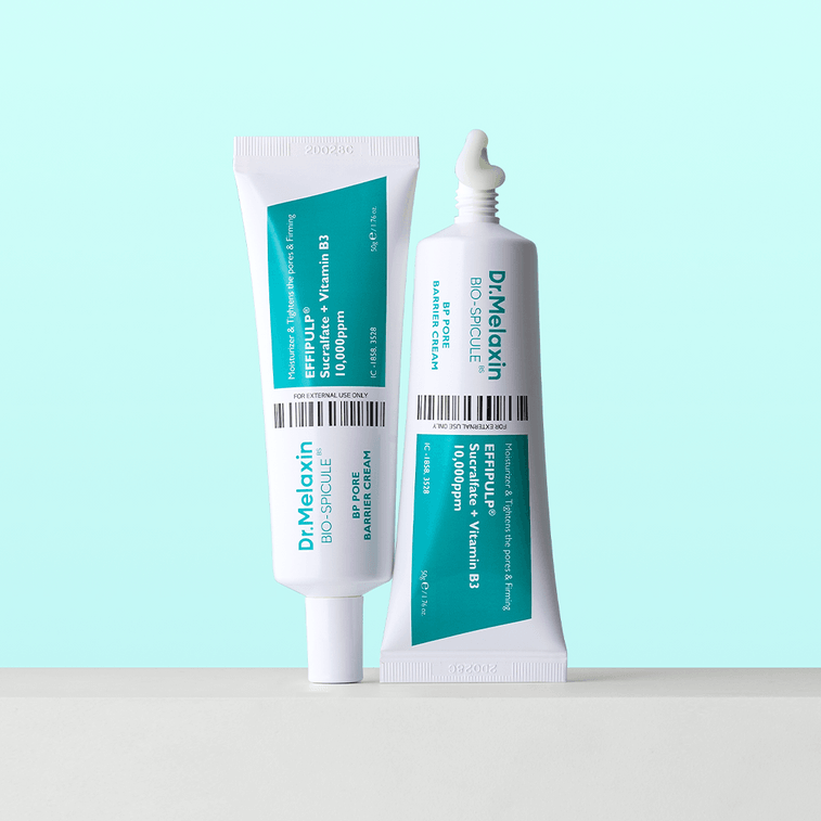 【韓國直郵】 韓國 Dr.Melaxin BP毛孔屏障霜 微針精華乳霜 50g 控油淨膚去老廢角質 無香 收縮毛孔 1