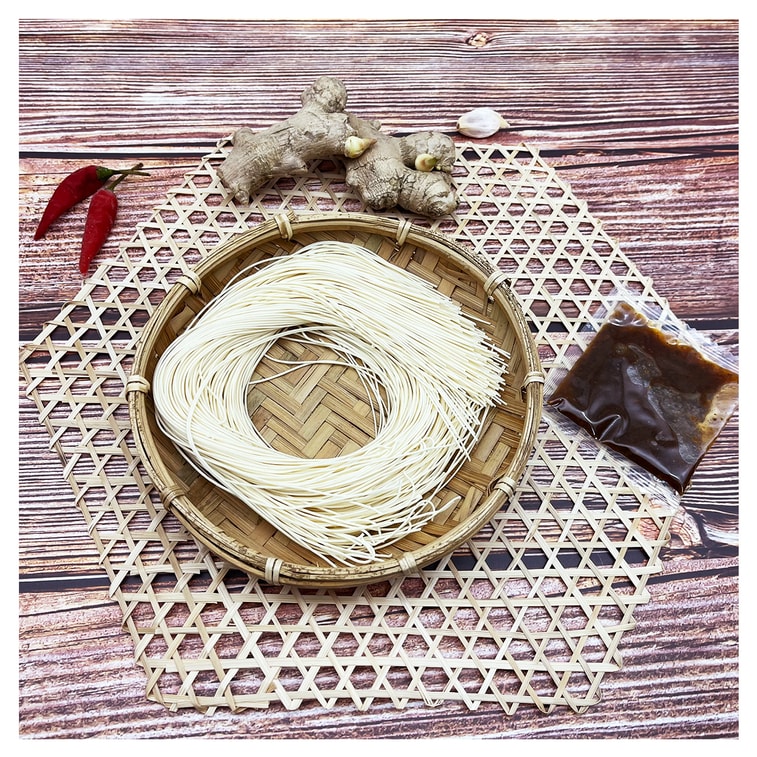 台湾新紅【直送】鹿港麺(古生姜とごま油入り)100g シングルパック 3