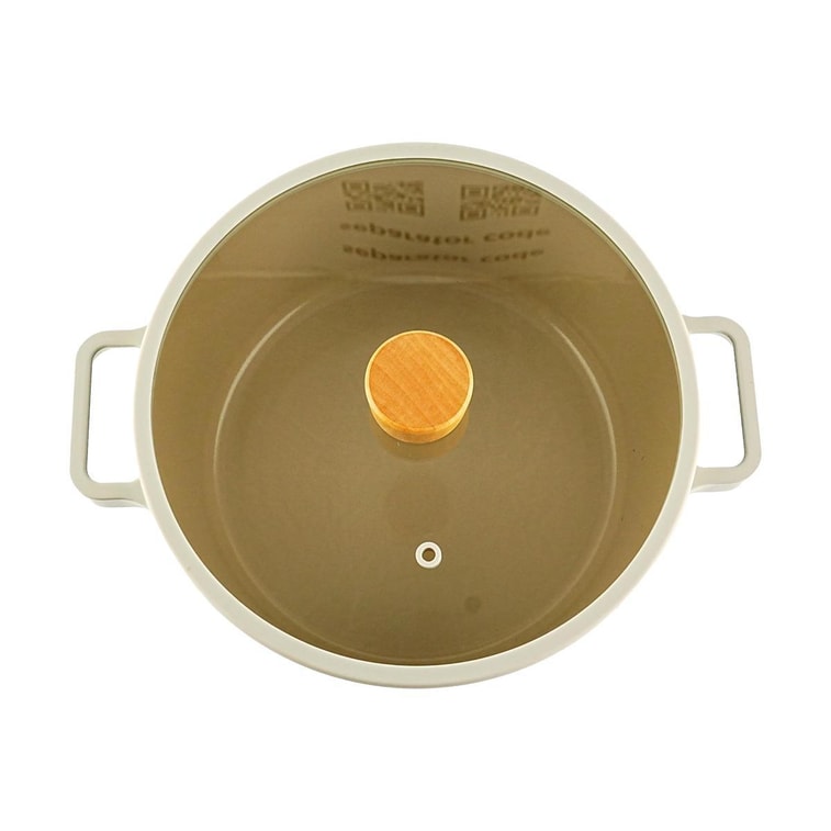 Fika 4쿼트 스톡팟 (유리 뚜껑 포함), 9.4인치 9