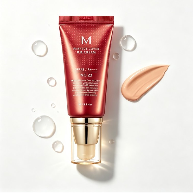 M Perfect Coverage BB Cream #23 Natural Tone SPF42 PA+++ 50ml Foundation 0