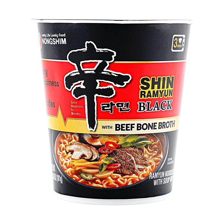 Premium Shin Black Ramyun - Ramen With Beef Broth - Instant Noodles, 3.56 oz 4