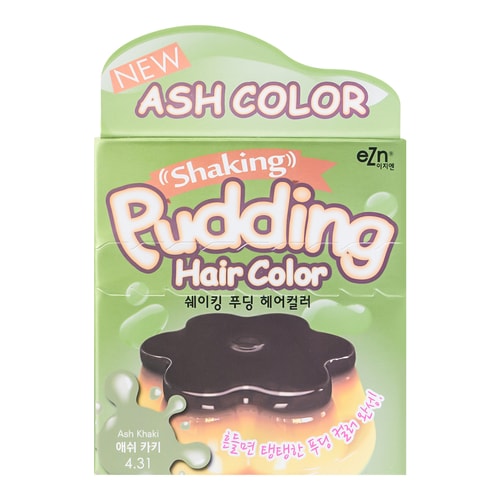DONGSUNG PHARM EZN Shaking Pudding Hair Color 4.31 Ash Khaki
