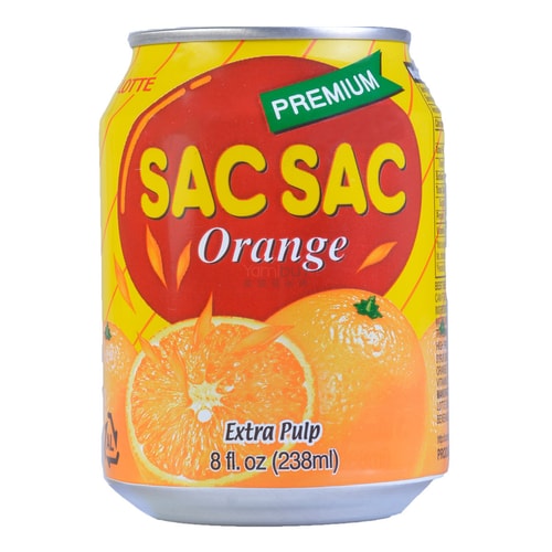 LOTTE Sac Sac Orange Juice 238ml