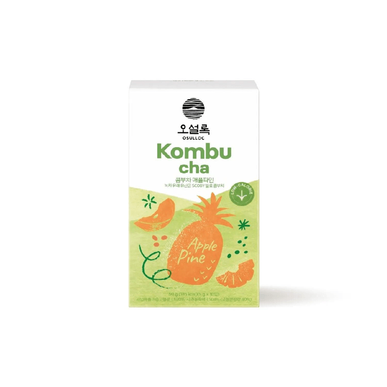 【Expédition directe de Corée】 Corée Osulloc Kombucha Pomme Pin 10 sachets 50g 0
