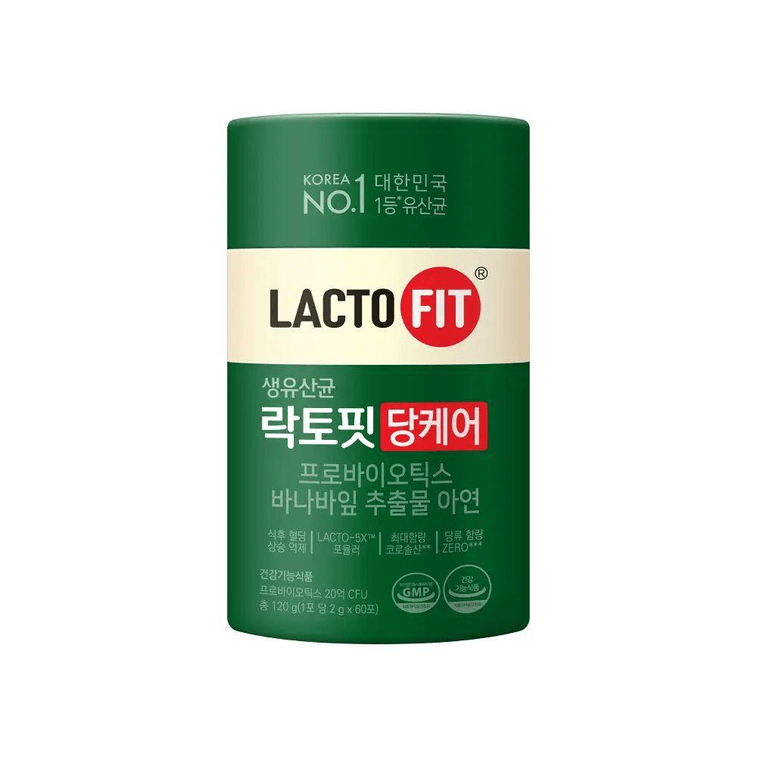 【한국 직배송】 한국 LACTO-FIT 혈당 조절 유산균 2B CFU 60개입 1