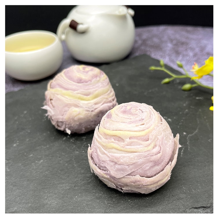 Crystal Taro Pastry 300g 6pcs 4