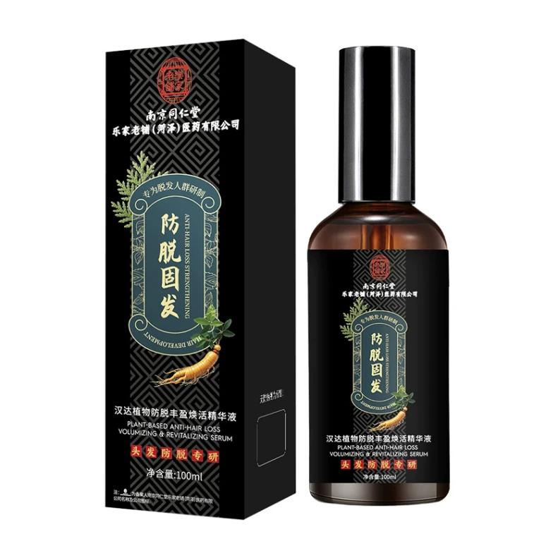 Plant-Based Anti-Hair Loss & Hair Growth Serum Hair Thickening & Density Enhancing Spray 100ml per bottle 0