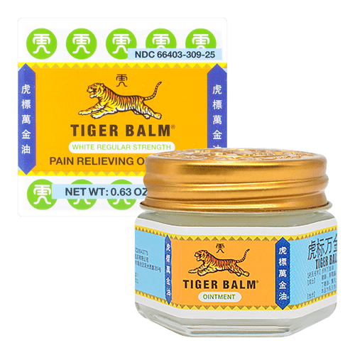 Tiger Balm Pain Relieving Ointment-White Regular Strength 18g
