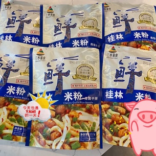 三养易食 桂林米粉 传统干拌 332g 亚米