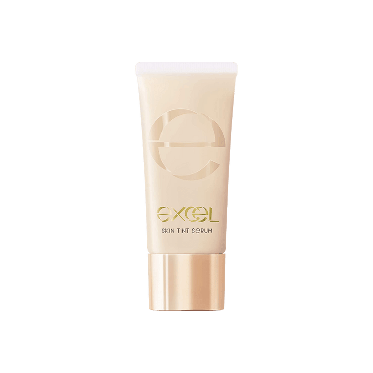 商品详情 - 【日本直邮】日本EXCEL 光感美肌精华防晒粉底液 美容液养肤 遮瑕修饰素颜霜 SPF28/PA++ ST04 偏深自然色 35g - image0