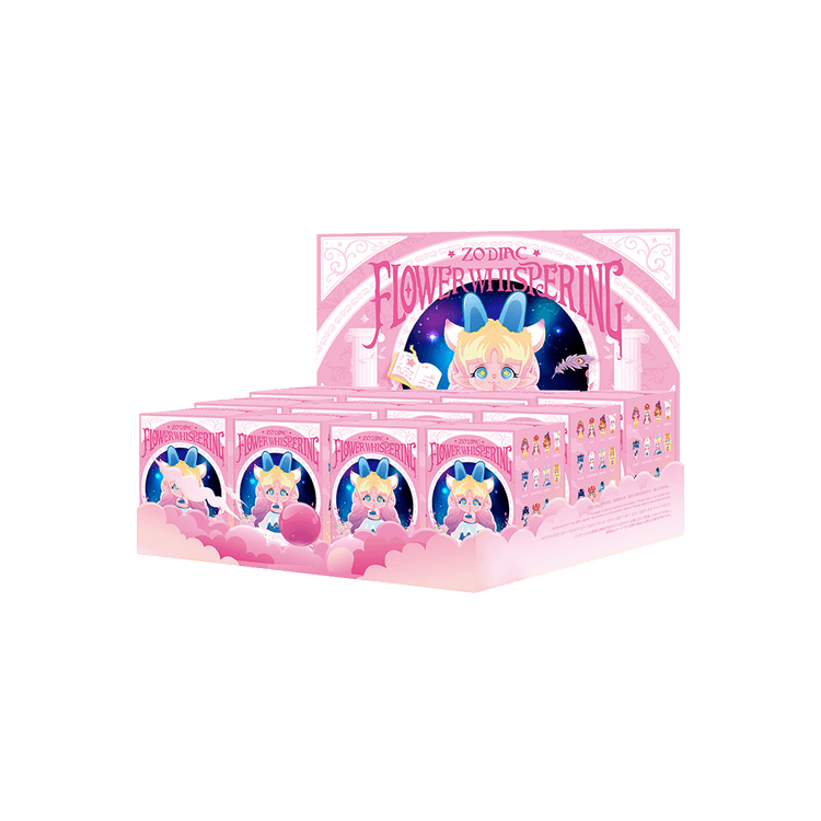 泡泡玛特pop Mart Zoe花语星座系列盲盒手办整盒含12个 亚米