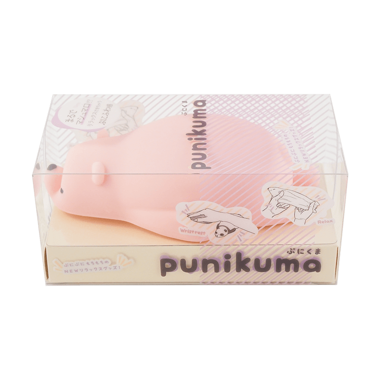 Punikuma Squishy Mouse Wrist Rest Support Pad Cushion (Pink Bear)