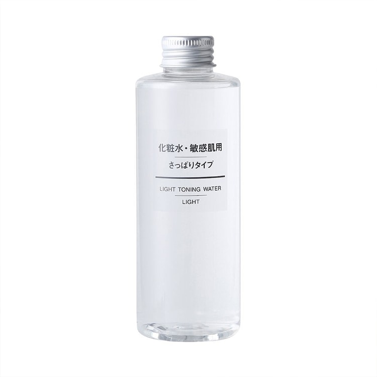 日本直邮】MUJI无印良品敏感肌肤化妆水200ml 清爽型- 亚米