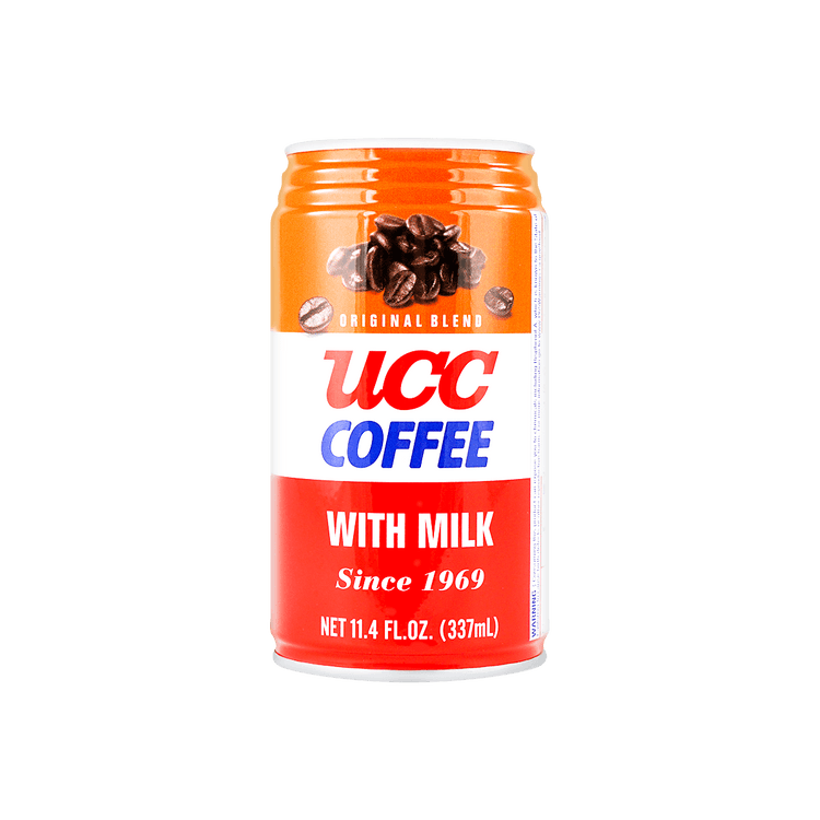 日本UCC 牛奶咖啡原味罐装337ml - 亚米