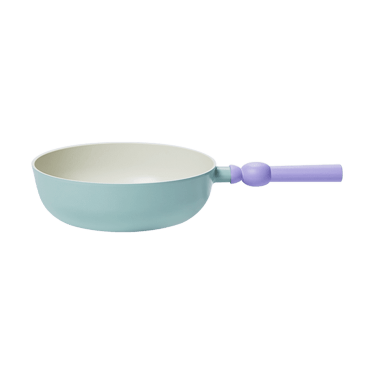 NEOFLAM FIKA 10 WOK for Stovetops and Induction | Wooden Handle | Made in  Korea