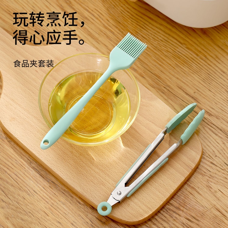 5Pcs/set Silicone Kitchenware Baking Whisk Oil Brush Fried Steak