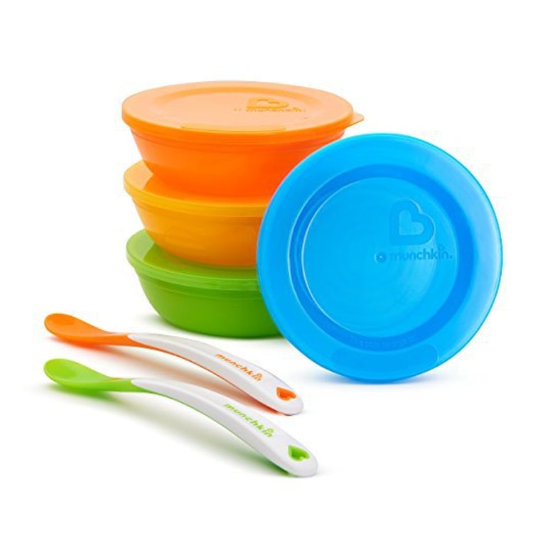 Munchkin Love-a-Bowls™ 10-Piece Bowl and Spoon Set, 10 pc - Jay C Food  Stores