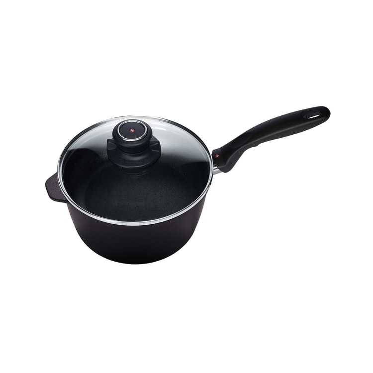 Swiss Diamond Induction Nonstick Square Saute Pan with Lid