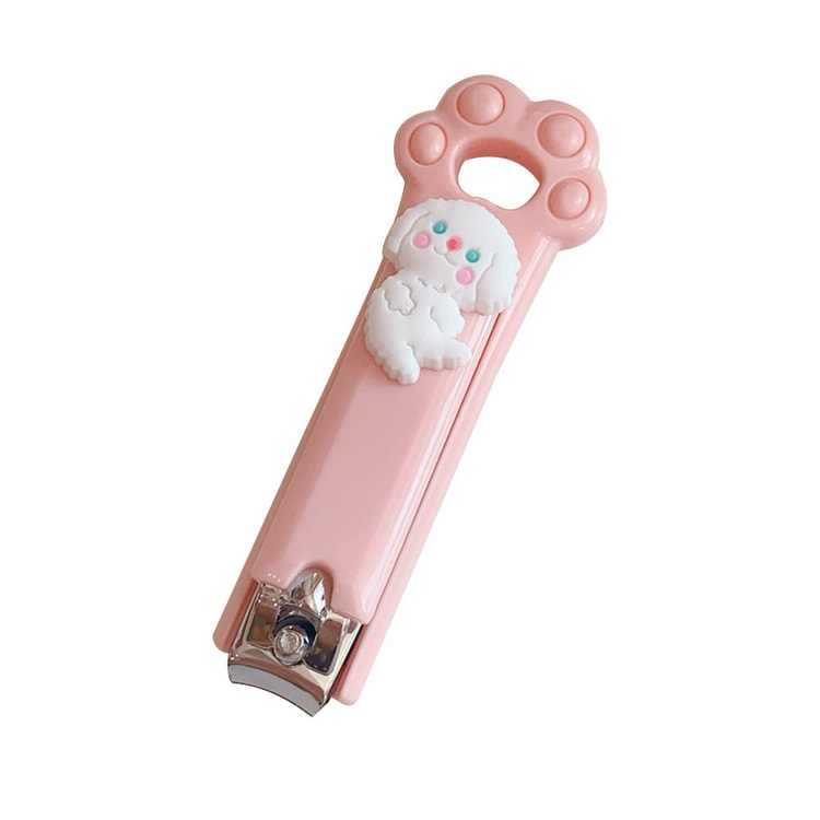 Cute nail clippers home splash-proof nail clippers folding nail
