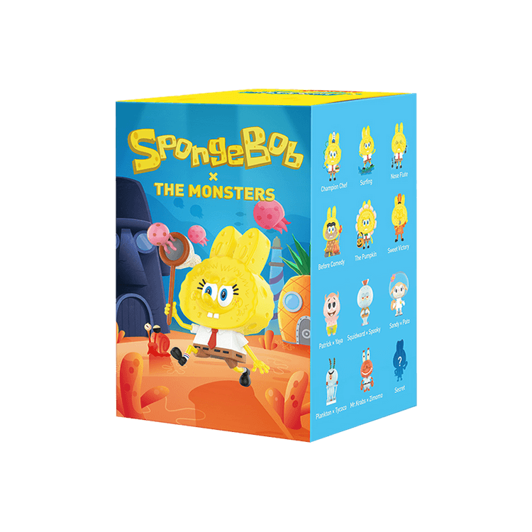 Pop Mart The Monsters x Spongebob Series Blind Box Single Box